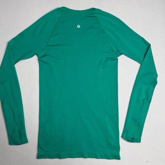 Lululemon Swiftly Tech Long-Sleeve Shirt 2.0•Cascadia Green - Picture 7 of 16